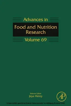 Taylor |  Advances in Food and Nutrition Research | eBook | Sack Fachmedien