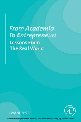 Khor | From Academia to Entrepreneur | E-Book | www2.sack.de