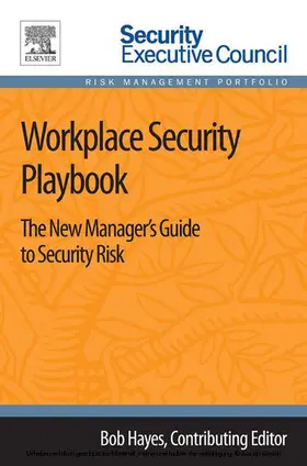 Hayes |  Workplace Security Playbook | eBook | Sack Fachmedien