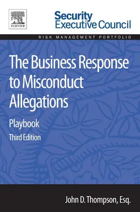 Thompson | The Business Response to Misconduct Allegations | E-Book | sack.de