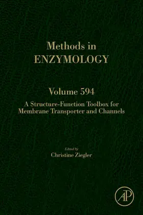 Ziegler | A Structure-Function Toolbox for Membrane Transporter and Channels | E-Book | sack.de