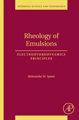 Spasic |  Rheology of Emulsions | eBook | Sack Fachmedien