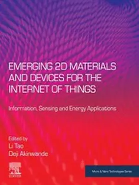 Tao / Akinwande |  Emerging 2D Materials and Devices for the Internet of Things | eBook | Sack Fachmedien