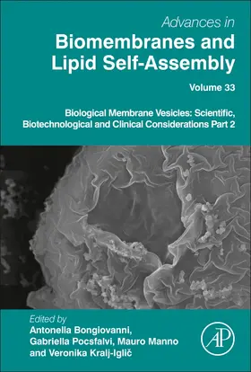  Biological Membrane Vesicles: Scientific, Biotechnological and Clinical Considerations Part 2 | Buch |  Sack Fachmedien