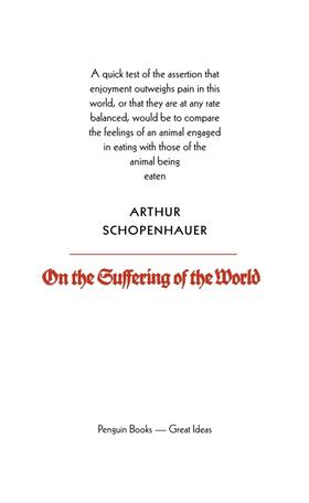 Schopenhauer | On the Suffering of the World | Buch | 978-0-14-101894-2 | www2.sack.de