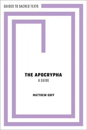 Goff |  The Apocrypha: A Guide | Buch |  Sack Fachmedien