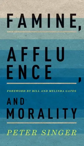Singer |  Famine, Affluence, and Morality | Buch |  Sack Fachmedien