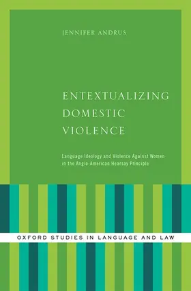 Andrus |  Entextualizing Domestic Violence | Buch |  Sack Fachmedien