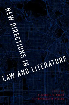 Anker / Meyler |  New Directions in Law and Literature | Buch |  Sack Fachmedien