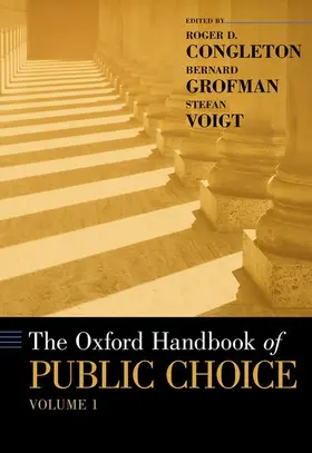 Congleton / Grofman / Voigt |  Oxford Handbook of Public Choice, Volume 1 | Buch |  Sack Fachmedien