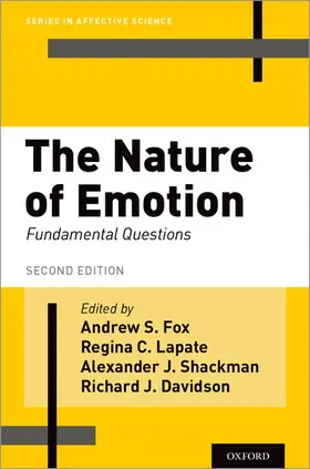Fox / Lapate / Shackman |  The Nature of Emotion | Buch |  Sack Fachmedien