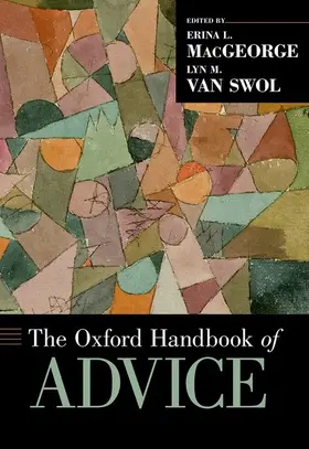 Macgeorge / MacGeorge / Van Swol |  Oxford Handbook of Advice | Buch |  Sack Fachmedien