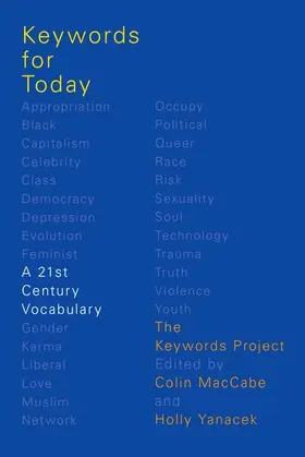 MacCabe / Yanacek |  Keywords for Today | Buch |  Sack Fachmedien