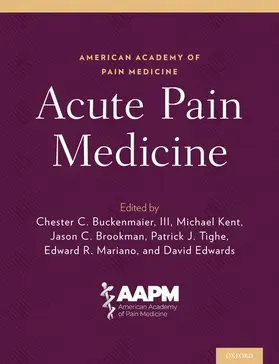 Buckenmaier / Kent / Brookman |  Acute Pain Medicine | Buch |  Sack Fachmedien