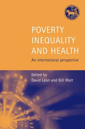 Leon / Walt |  Poverty, Inequality and Health | Buch |  Sack Fachmedien