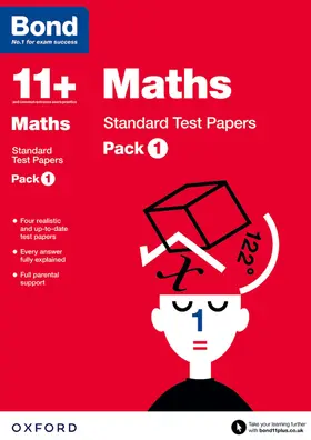 Baines |  Bond 11+: Maths: Standard Test Papers: For 11+ GL assessment and Entrance Exams | Buch |  Sack Fachmedien