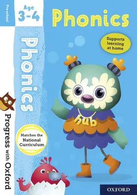 Undrill |  Progress with Oxford: Phonics Age 3-4 - Prepare for School with Essential English Skills | Buch |  Sack Fachmedien