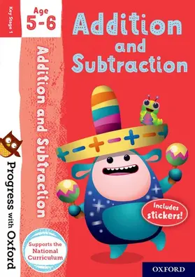 Clare |  Progress with Oxford: Progress with Oxford: Addition and Subtraction Age 5-6 - Practise for School with Essential Maths Skills | Buch |  Sack Fachmedien