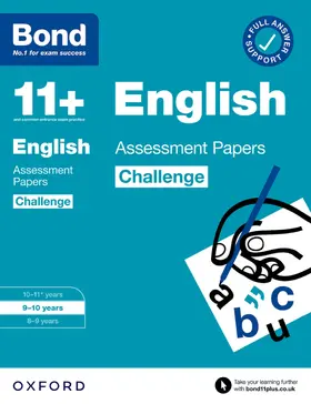 Lindsay |  Bond 11+: Bond 11+ English Challenge Assessment Papers 9-10 years (for GL Assessment & other 11 plus exams) | Buch |  Sack Fachmedien