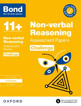 Primrose |  Bond 11+: Bond 11+ Non-verbal Reasoning Challenge Assessment Papers 9-10 years | Buch |  Sack Fachmedien