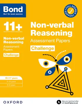 Primrose |  Bond 11+: Bond 11+ Non-verbal Reasoning Challenge Assessment Papers 10-11 years: Ready for the 2025 exam | Buch |  Sack Fachmedien