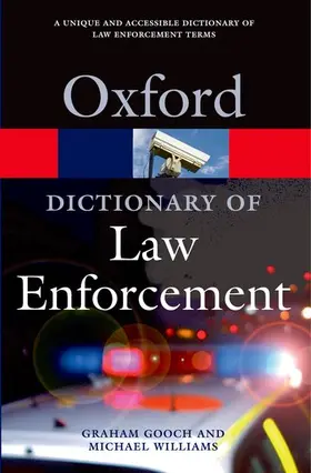Gooch / Williams |  A Dictionary of Law Enforcement | Buch |  Sack Fachmedien