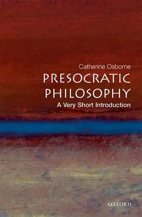 Osborne |  Presocratic Philosophy | Buch |  Sack Fachmedien