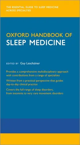 Leschziner |  Oxford Handbook of Sleep Medicine | Buch |  Sack Fachmedien