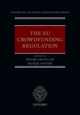 Ortolani / Louisse |  The EU Crowdfunding Regulation | Buch |  Sack Fachmedien