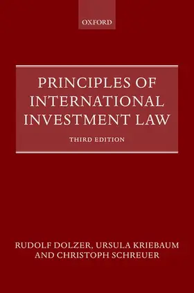 Dolzer / Kriebaum / Schreuer |  Principles of International Investment Law | Buch |  Sack Fachmedien