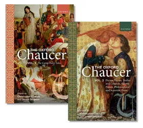 Cannon / Simpson |  The Oxford Chaucer | Buch |  Sack Fachmedien