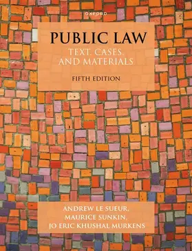 Le Sueur / Murkens / Sunkin |  Public Law | Buch |  Sack Fachmedien