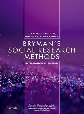 Clark / Foster / Sloan |  Bryman's Social Research Methods 6E XE | Buch |  Sack Fachmedien