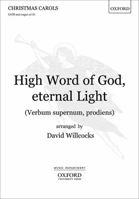  High Word of God, eternal Light (Verbum supernum, prodiens) | Sonstiges |  Sack Fachmedien