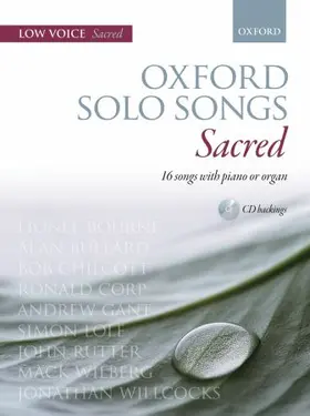  Oxford Solo Songs: Sacred | Buch |  Sack Fachmedien