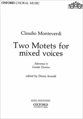 Arnold |  Two Motets for mixed voices | Sonstiges |  Sack Fachmedien