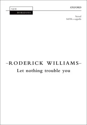  Let nothing trouble you | Sonstiges |  Sack Fachmedien