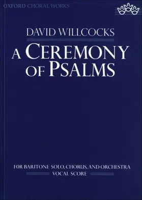  A Ceremony of Psalms | Sonstiges |  Sack Fachmedien