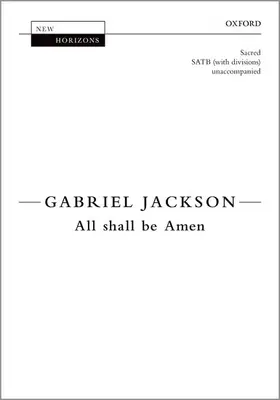  All shall be Amen | Sonstiges |  Sack Fachmedien