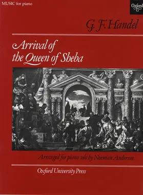 Handel |  Arrival of the Queen of Sheba | Buch |  Sack Fachmedien