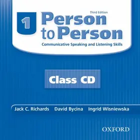 Richards / Bycina / Wisniewska |  Person to Person, Third Edition Level 1: Class Audio CDs (2) | Sonstiges |  Sack Fachmedien