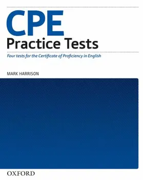 Harrison |  CPE Practice Tests:: Practice Tests Without Key | Buch |  Sack Fachmedien