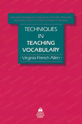 Allen |  Techniques in Teaching Vocabulary | Buch |  Sack Fachmedien