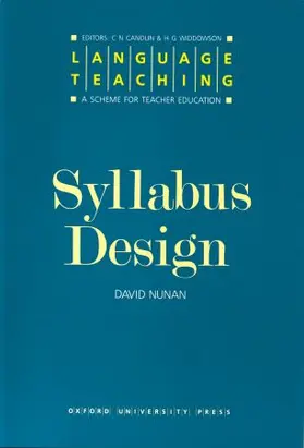 Nunan |  Syllabus Design | Buch |  Sack Fachmedien