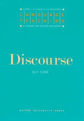 Cook |  Discourse | Buch |  Sack Fachmedien