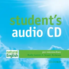 Gairns / Redman |  natural English Pre-Intermediate: Student's Audio CD | Sonstiges |  Sack Fachmedien