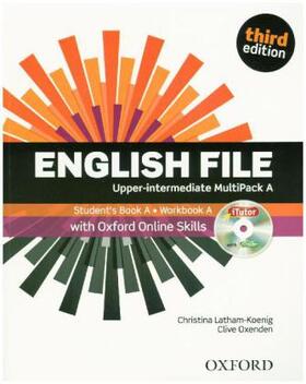 Oxenden |  English File third edition: Upper-intermediate: MultiPACK A with Oxford Online Skills | Buch |  Sack Fachmedien