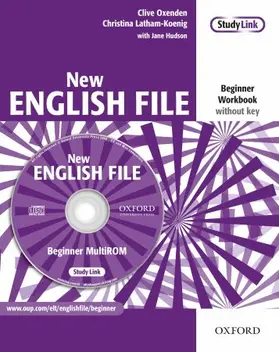 Oxenden / Latham-Koenig / Hudson |  New English File: Beginner: Workbook with MultiROM Pack | Buch |  Sack Fachmedien