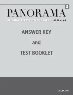 Mackey |  Panorama Listening 3: Answer Key and Test Booklet | Buch |  Sack Fachmedien