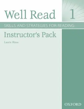 Blass / Pasternak / Wrangell |  Well Read 1 Instructor's Pack: Skills and Strategies for Reading [With 2 CDROMs] | Buch |  Sack Fachmedien